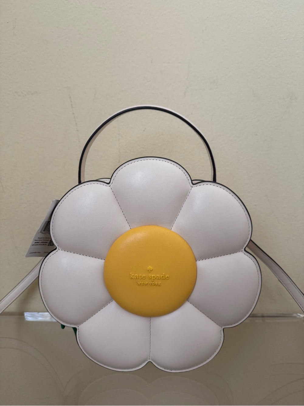 Kate Spade New Day Tripper 3d Daisy Flower Crossbody Bag Parchment Floral
